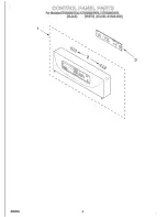 Предварительный просмотр 4 страницы KitchenAid KEBS208DBL6 Parts List