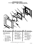 Preview for 4 page of KitchenAid KEBS208DBL9 Parts List