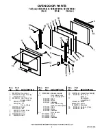 Предварительный просмотр 4 страницы KitchenAid KEBS208SBL02 Parts List