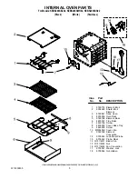 Предварительный просмотр 5 страницы KitchenAid KEBS208SBL02 Parts List