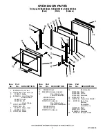 Предварительный просмотр 4 страницы KitchenAid KEBS208SBL04 Parts List