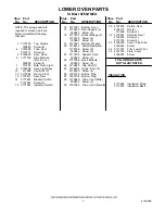 Preview for 7 page of KitchenAid KEBS276XBL3 Parts List