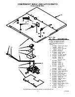 Preview for 9 page of KitchenAid KEBS276XBL3 Parts List