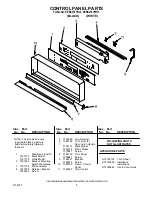 Предварительный просмотр 5 страницы KitchenAid KEBS276YBL3 Parts List