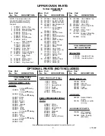 Preview for 2 page of KitchenAid KEBS276YWH1 Parts List