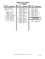 Preview for 4 page of KitchenAid KEBS276YWH1 Parts List