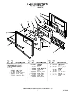 Preview for 6 page of KitchenAid KEBS276YWH1 Parts List