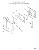 Предварительный просмотр 6 страницы KitchenAid KEBS277DAL6 Parts List