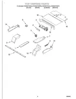 Предварительный просмотр 10 страницы KitchenAid KEBS277DAL6 Parts List