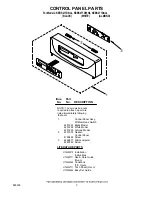 Preview for 3 page of KitchenAid KEBS277DBL4 Parts List