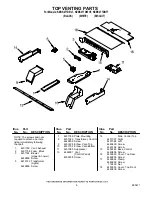 Предварительный просмотр 6 страницы KitchenAid KEBS277DBL7 Parts List