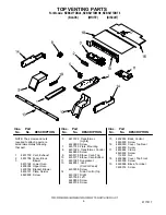 Preview for 6 page of KitchenAid KEBS277DBL8 Parts List