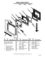 Preview for 4 page of KitchenAid KEBS277DBL9 Parts List