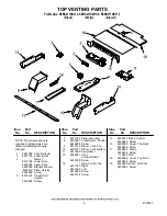 Preview for 6 page of KitchenAid KEBS277DBT10 Parts List