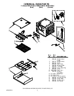 Предварительный просмотр 5 страницы KitchenAid KEBS277SBL02 Parts List