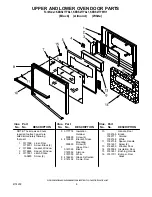 Предварительный просмотр 8 страницы KitchenAid KEBS277YAL1 Parts List