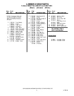 Preview for 6 page of KitchenAid KEBS277YAL3 Parts List