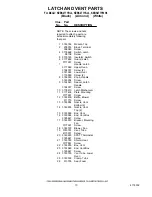 Preview for 10 page of KitchenAid KEBS277YAL3 Parts List