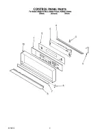 Предварительный просмотр 2 страницы KitchenAid KEBS277YBL0 Parts List