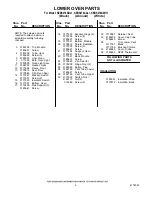 Preview for 6 page of KitchenAid KEBS278AAL1 Parts List