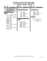 Preview for 2 page of KitchenAid KEBS278BAL0 Parts List