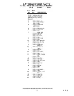 Preview for 10 page of KitchenAid KEBS278BAL2 Parts List