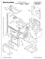 Preview for 1 page of KitchenAid KEBS278DBL1 Parts List