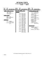 Preview for 7 page of KitchenAid KEBS278DBL2 Parts List