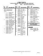 Preview for 2 page of KitchenAid KEBS278DBL9 Parts List