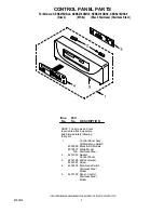 Preview for 3 page of KitchenAid KEBS278DBL9 Parts List