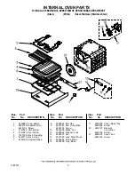 Preview for 5 page of KitchenAid KEBS278DBL9 Parts List