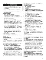 Preview for 11 page of KitchenAid KEBU107 Use And Care Manual