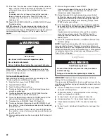 Preview for 22 page of KitchenAid KEBU107 Use And Care Manual