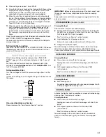 Preview for 31 page of KitchenAid KEBU107 Use And Care Manual