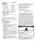 Preview for 43 page of KitchenAid KEBU107 Use And Care Manual