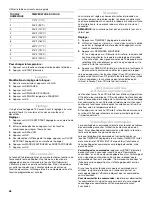 Preview for 46 page of KitchenAid KEBU107 Use And Care Manual