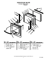 Предварительный просмотр 4 страницы KitchenAid KEBU107SSS03 Parts List