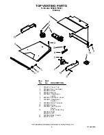 Предварительный просмотр 6 страницы KitchenAid KEBU107SSS03 Parts List