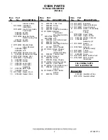 Предварительный просмотр 2 страницы KitchenAid KEBU208SSS02 Parts List