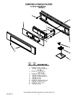 Предварительный просмотр 3 страницы KitchenAid KEBU208SSS02 Parts List