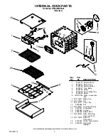 Предварительный просмотр 5 страницы KitchenAid KEBU208SSS02 Parts List