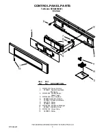 Preview for 3 page of KitchenAid KEBU208SSS03 Parts List