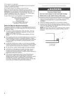 Preview for 4 page of KitchenAid KEC Installation Instructions Manual