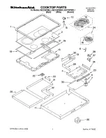 KitchenAid KEC507BWH1 Parts Manual preview