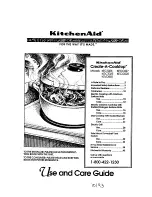 KitchenAid KECC027 Use And Care Manual предпросмотр