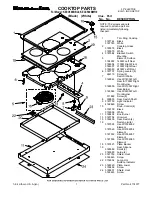 Предварительный просмотр 1 страницы KitchenAid KECC500BBL0 Parts List