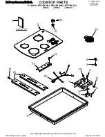 KitchenAid KECC501GAL1 Parts List preview