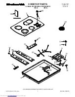 KitchenAid KECC502GBL05 Parts List предпросмотр