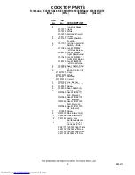 Preview for 2 page of KitchenAid KECC507GAL0 Parts List