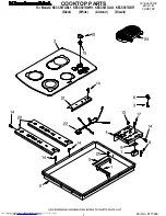 Предварительный просмотр 1 страницы KitchenAid KECC507GAL1 Parts List